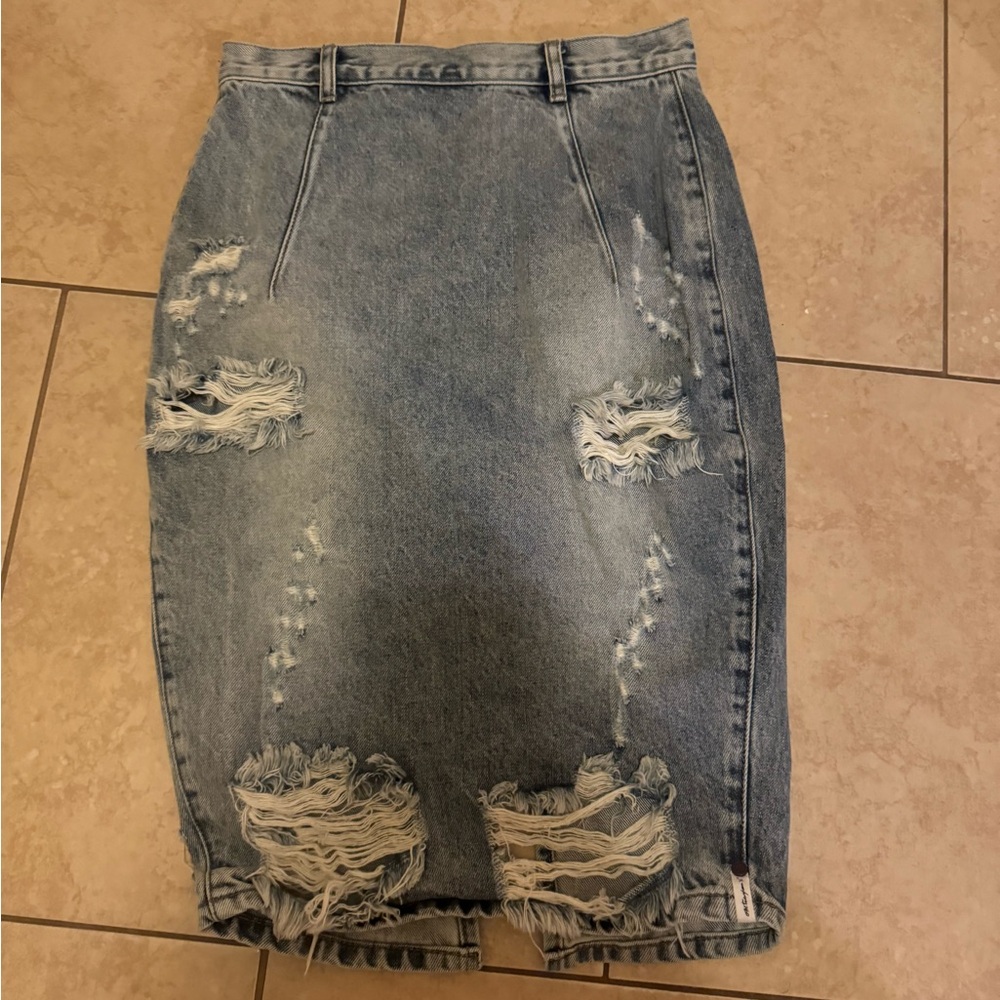 One Teaspoon denim skirt size 27
